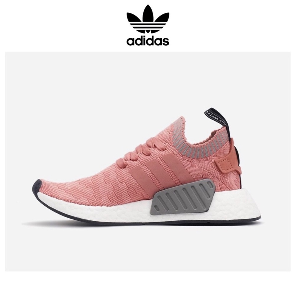 Adidas NMD_R2 Primeknit: Ash Pink Camo - Picture 3 of 7